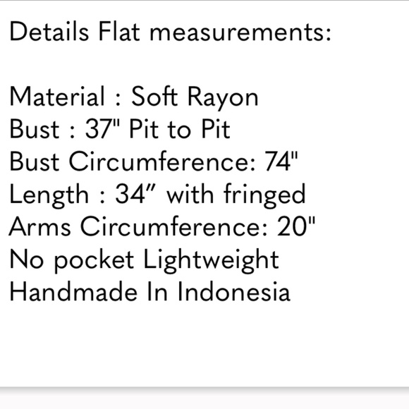 0075/ Leaves Pattern Poncho, Kimono Poncho - Picture 3 of 8